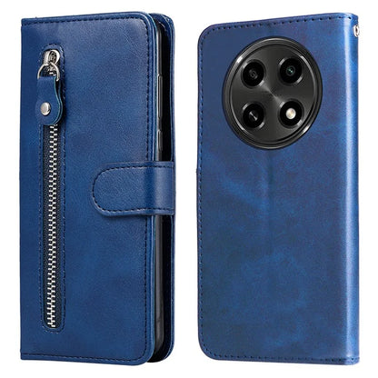 For Oppo A2 Pro 5G Case Zipper Pocket Leather Wallet Phone Cover
