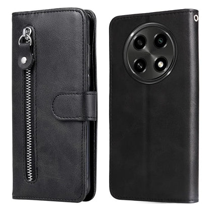 For Oppo A2 Pro 5G Case Zipper Pocket Leather Wallet Phone Cover