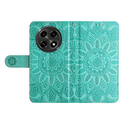 For Oppo A2 Pro 5G Case Wallet Sunflower Imprinted Leather Phone Cover