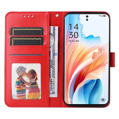 For Oppo A2 Pro 5G Case Wallet Sunflower Imprinted Leather Phone Cover