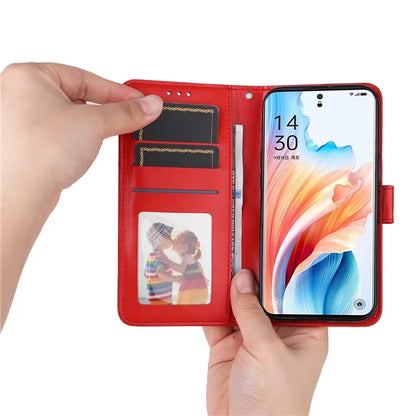 For Oppo A2 Pro 5G Case Wallet Sunflower Imprinted Leather Phone Cover