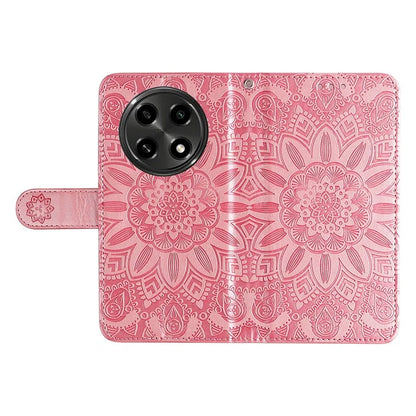 For Oppo A2 Pro 5G Case Wallet Sunflower Imprinted Leather Phone Cover