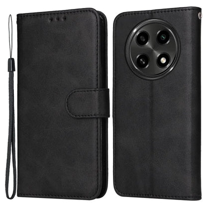 For Oppo A2 Pro 5G Case Calf Texture Leather Wallet Phone Cover