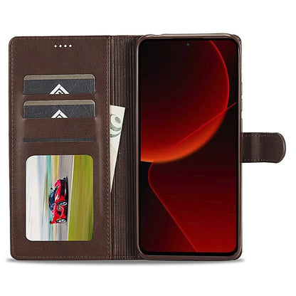 LC.IMEEKE For Xiaomi 13T / 13T Pro / Redmi K60 Ultra Case Calf Texture Leather Wallet Phone Anti-shock Cover