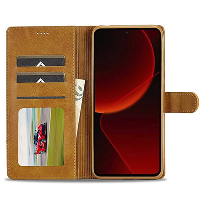 LC.IMEEKE For Xiaomi 13T / 13T Pro / Redmi K60 Ultra Case Calf Texture Leather Wallet Phone Anti-shock Cover