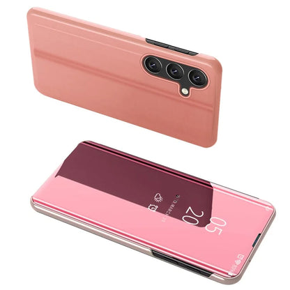 For Samsung Galaxy A05s 4G Case View Window Electroplating Leather Cover