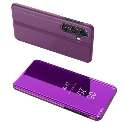 For Samsung Galaxy A05s 4G Case View Window Electroplating Leather Cover