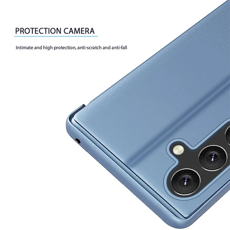 For Samsung Galaxy A05s 4G Case View Window Electroplating Leather Cover