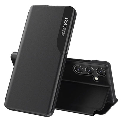 For Samsung Galaxy A05s 4G Case View Window PU Leather Stand Cover