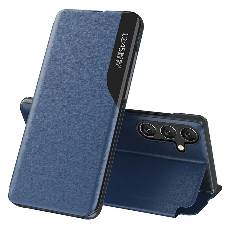 For Samsung Galaxy A05s 4G Case View Window PU Leather Stand Cover