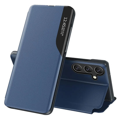 For Samsung Galaxy A05s 4G Case View Window PU Leather Stand Cover