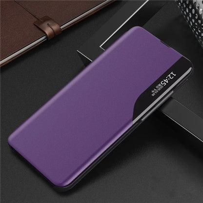 For Samsung Galaxy A05s 4G Case View Window PU Leather Stand Cover