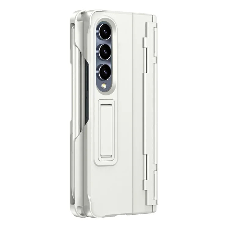 For Samsung Galaxy Z Fold4 5G Case Hinge Protection Phone Cover with Screen Protector / Stylus Pen