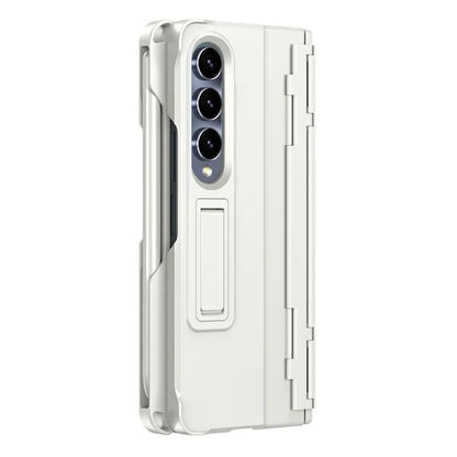 For Samsung Galaxy Z Fold4 5G Case Hinge Protection Phone Cover with Screen Protector / Stylus Pen