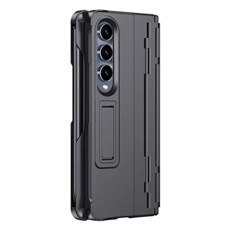 For Samsung Galaxy Z Fold4 5G Case Hinge Protection Phone Cover with Screen Protector / Stylus Pen