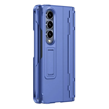 For Samsung Galaxy Z Fold4 5G Case Hinge Protection Phone Cover with Screen Protector / Stylus Pen