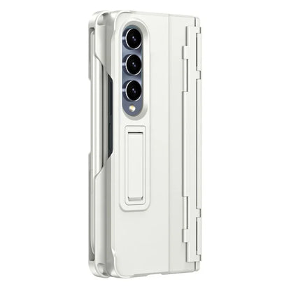 For Samsung Galaxy Z Fold3 5G Case Rubberized PC Phone Cover with Screen Protector / Stylus Pen