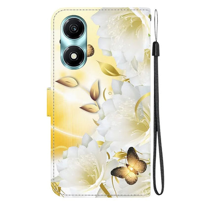 For Honor X5 Plus / Play 40C 5G Case Pattern Printing Leather Phone Cover