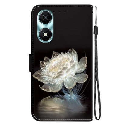 For Honor X5 Plus / Play 40C 5G Case Pattern Printing Leather Phone Cover
