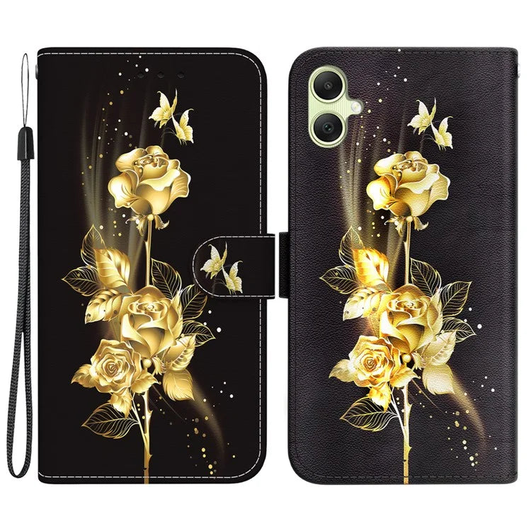 For Samsung Galaxy A05 4G Case Leather Cover with Wallet Stand