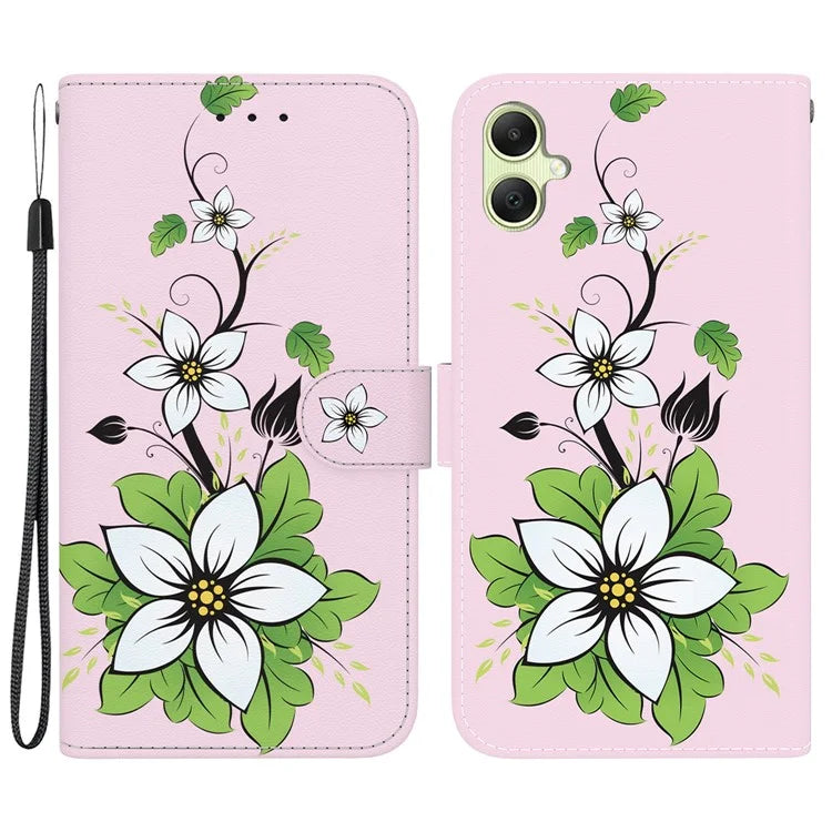 For Samsung Galaxy A05 4G Case Leather Cover with Wallet Stand