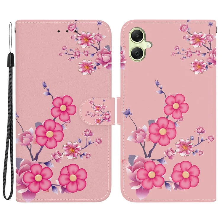 For Samsung Galaxy A05 4G Case Leather Cover with Wallet Stand