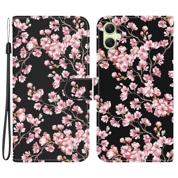 For Samsung Galaxy A05 4G Case Leather Cover with Wallet Stand