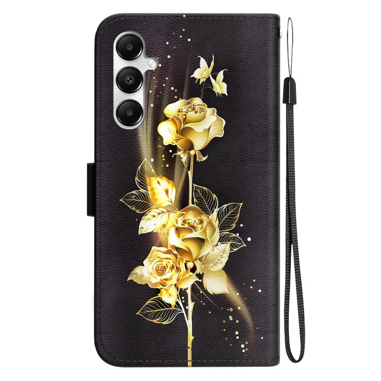 For Samsung Galaxy A05s 4G Case Pattern Printing Phone Cover with Wallet