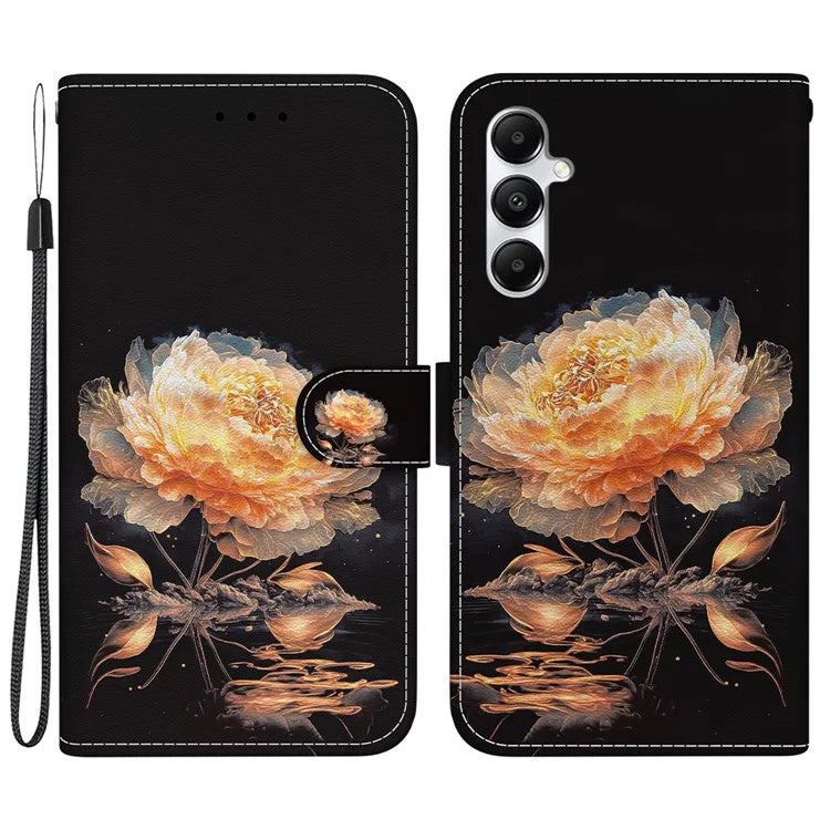 For Samsung Galaxy A05s 4G Case Pattern Printing Phone Cover with Wallet