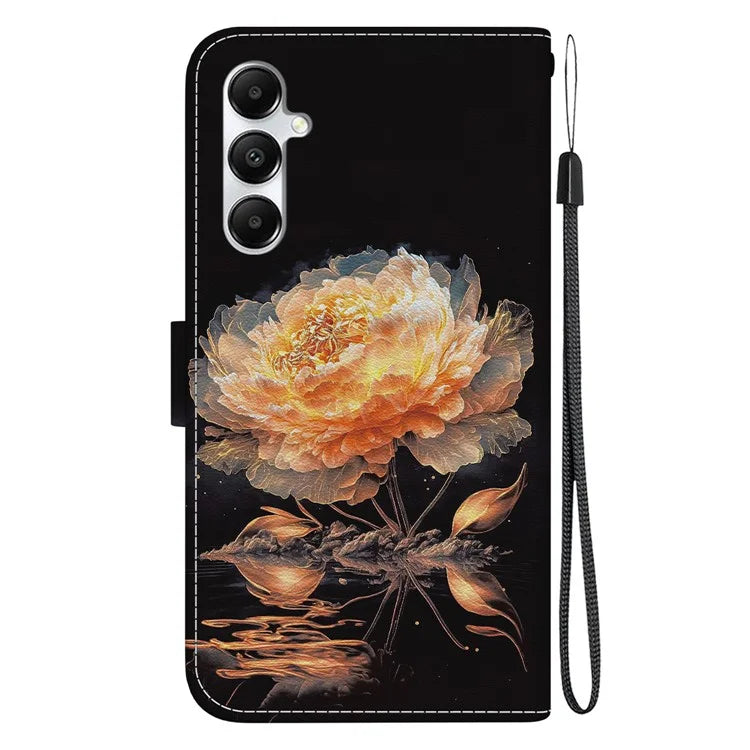 For Samsung Galaxy A05s 4G Case Pattern Printing Phone Cover with Wallet