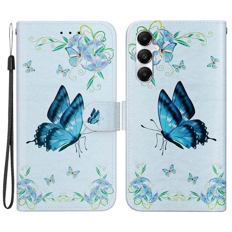 For Samsung Galaxy A05s 4G Case Pattern Printing Phone Cover with Wallet