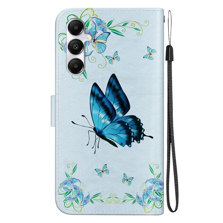 For Samsung Galaxy A05s 4G Case Pattern Printing Phone Cover with Wallet