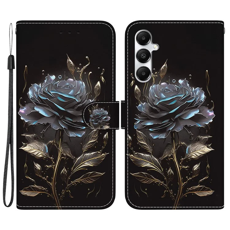 For Samsung Galaxy A05s 4G Case Pattern Printing Phone Cover with Wallet
