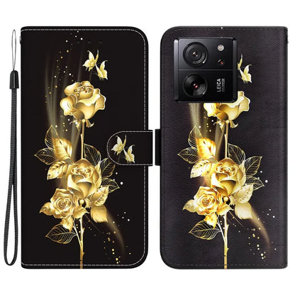 For Xiaomi Redmi K60 Ultra / 13T / 13T Pro Case Pattern Printing Phone Stand Cover