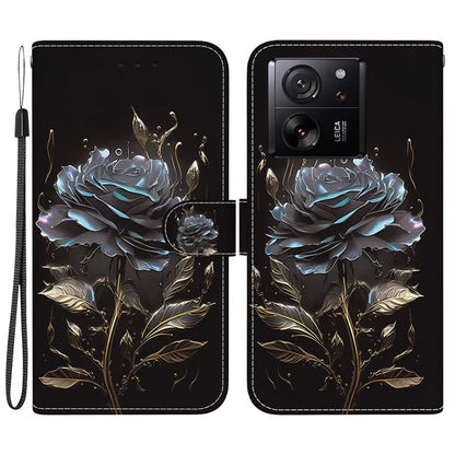 For Xiaomi Redmi K60 Ultra / 13T / 13T Pro Case Pattern Printing Phone Stand Cover