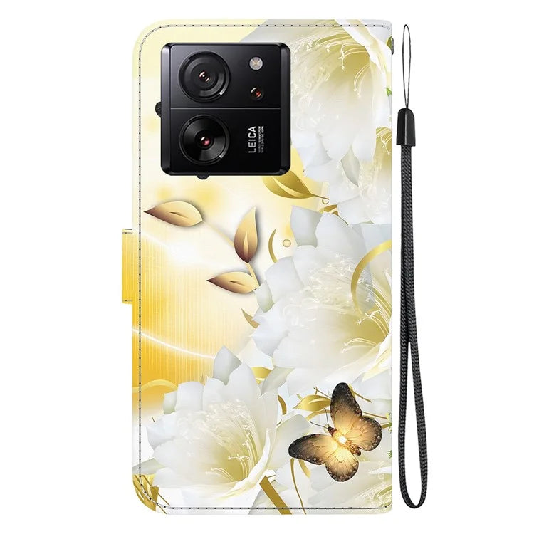For Xiaomi Redmi K60 Ultra / 13T / 13T Pro Case Pattern Printing Phone Stand Cover