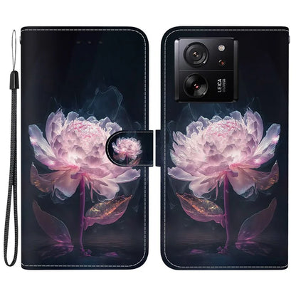 For Xiaomi Redmi K60 Ultra / 13T / 13T Pro Case Pattern Printing Phone Stand Cover