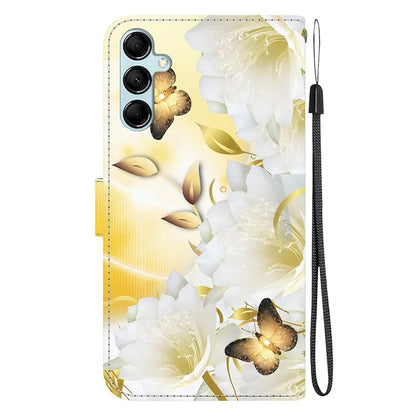For Samsung Galaxy A15 4G Case 3D Pattern PU Leather Flip Shockproof Cover