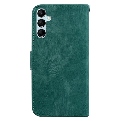 For Samsung Galaxy A15 4G Case Lovely Tiger Imprint Leather Phone Stand Cover