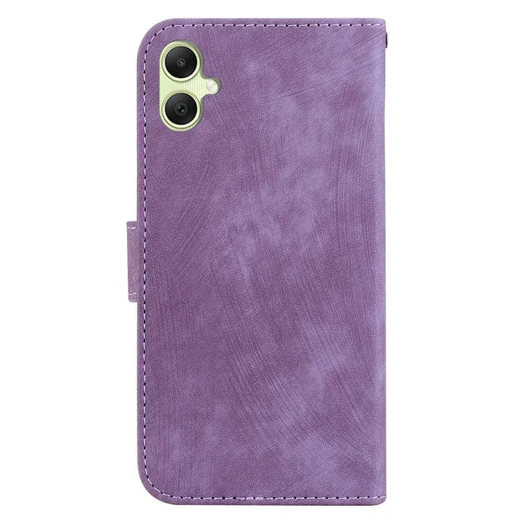 For Samsung Galaxy A05 4G Case Lovely Tiger Imprint PU Leather Book Style Phone Cover
