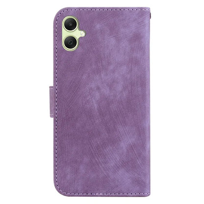 For Samsung Galaxy A05 4G Case Lovely Tiger Imprint PU Leather Book Style Phone Cover