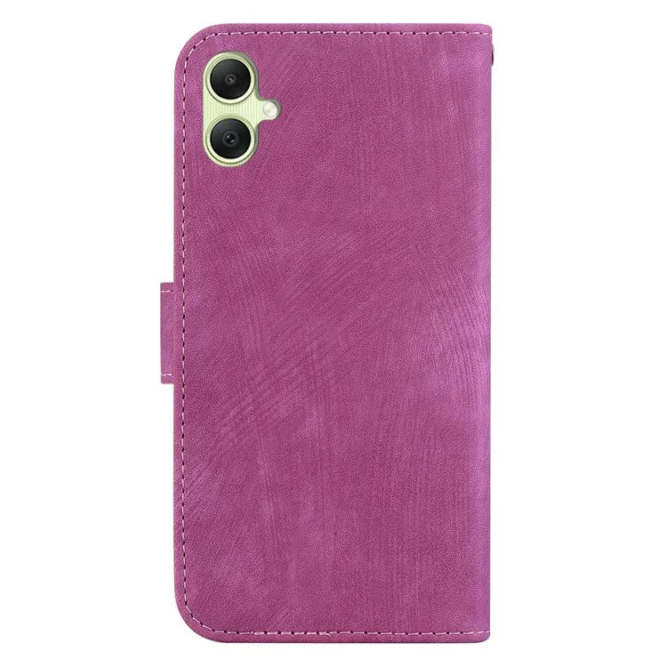 For Samsung Galaxy A05 4G Case Lovely Tiger Imprint PU Leather Book Style Phone Cover