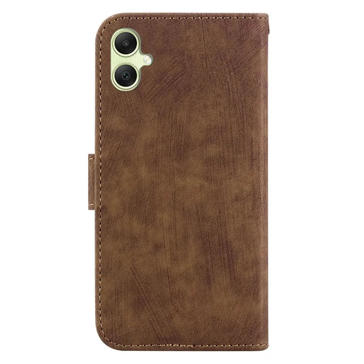 For Samsung Galaxy A05 4G Case Lovely Tiger Imprint PU Leather Book Style Phone Cover
