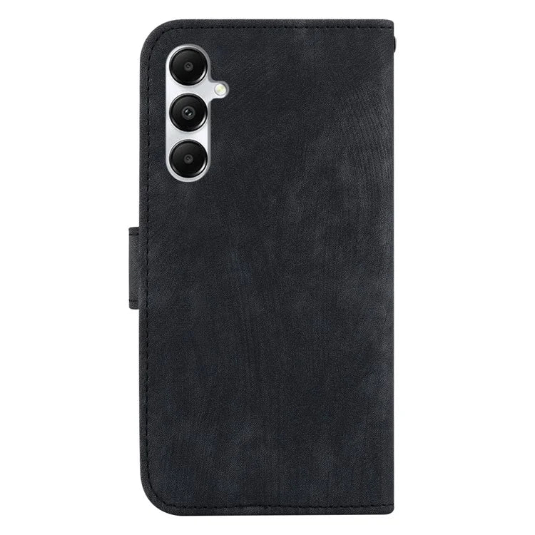 For Samsung Galaxy A05s 4G Cute Tiger Imprint PU Leather Stand Phone Cover