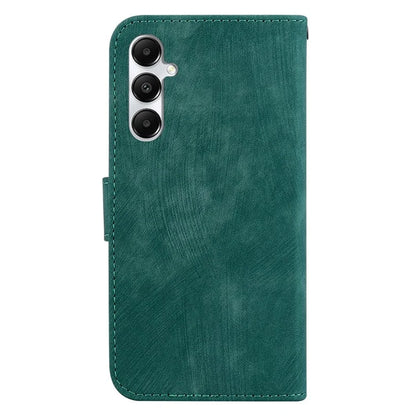 For Samsung Galaxy A05s 4G Cute Tiger Imprint PU Leather Stand Phone Cover