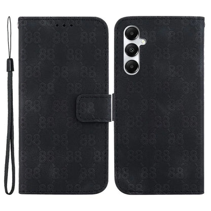 For Samsung Galaxy A05s 4G Case Double 8-Shape Design Leather Anti-shock Phone Cover