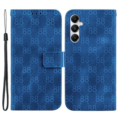For Samsung Galaxy A05s 4G Case Double 8-Shape Design Leather Anti-shock Phone Cover