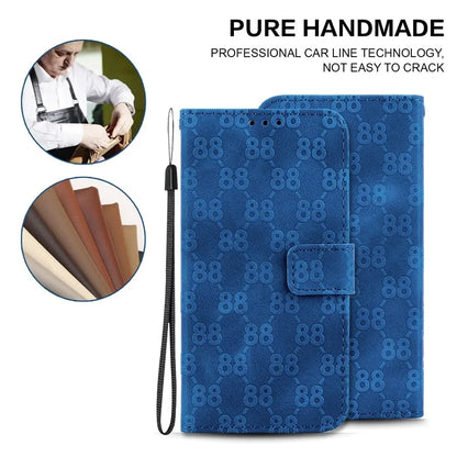 For Samsung Galaxy A05 4G Case Double 8-Shape Design PU Leather Stand Phone Cover