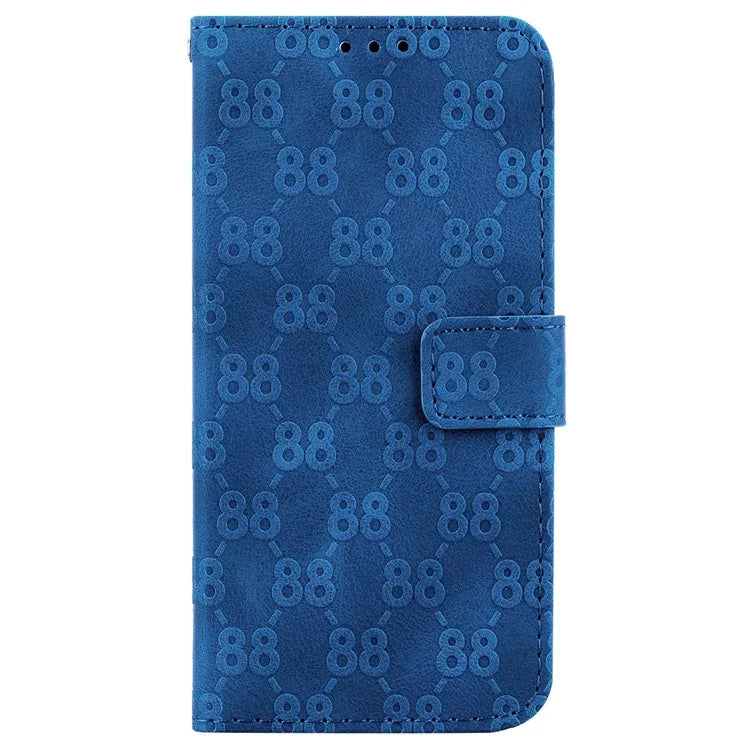 For Samsung Galaxy A05 4G Case Double 8-Shape Design PU Leather Stand Phone Cover
