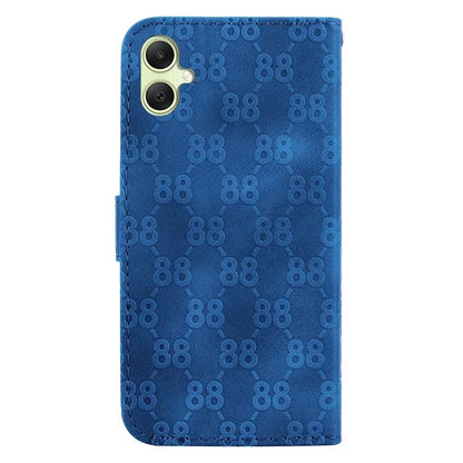 For Samsung Galaxy A05 4G Case Double 8-Shape Design PU Leather Stand Phone Cover